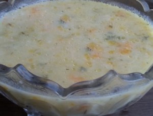 طرز تهیه سوپ گل کلم